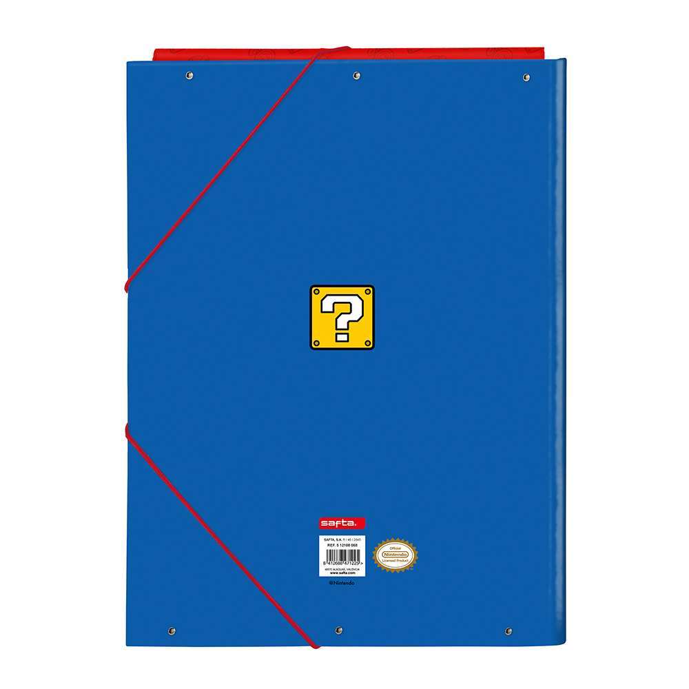 Carpeta A4 Super Mario solapas - Imagen 2