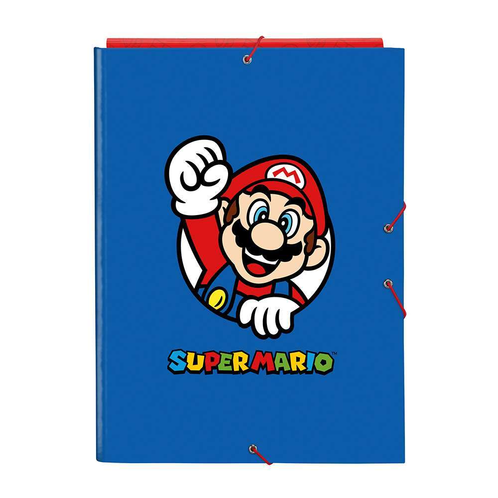 Carpeta A4 Super Mario solapas