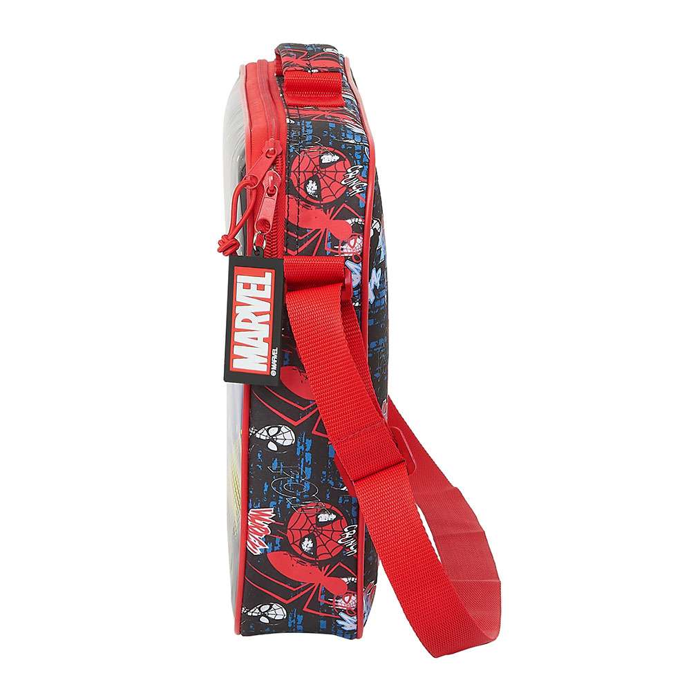 Cartera extraescolar Spiderman Marvel lateral