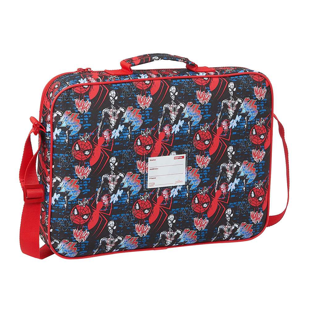 Cartera extraescolar Spiderman Marvel trasera