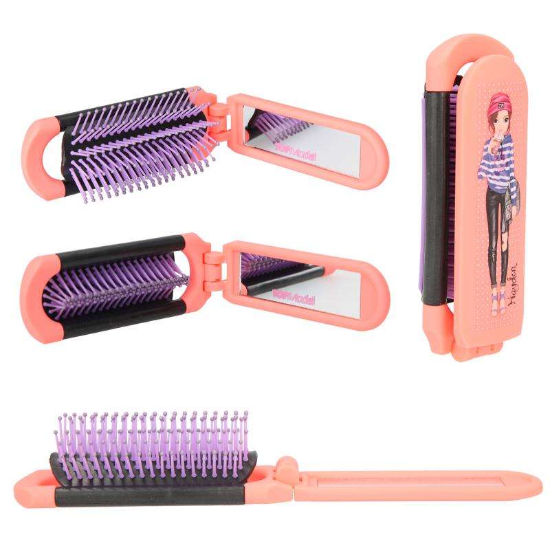 Cepillo de pelo TOPModel plegable naranja