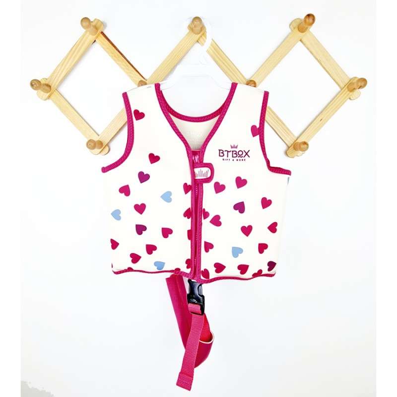 Chaleco flotador BTBox corazones