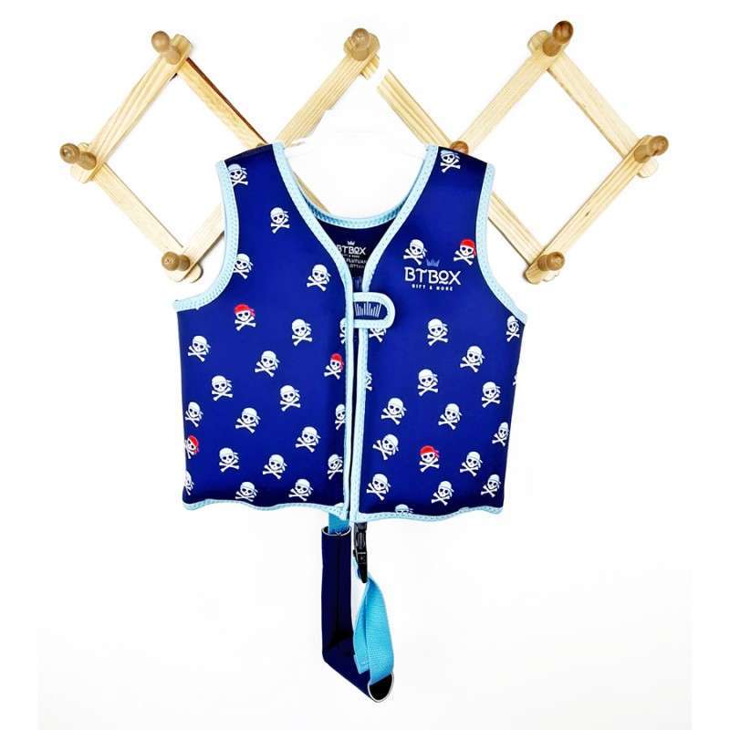 Chaleco flotador BTBox piratas