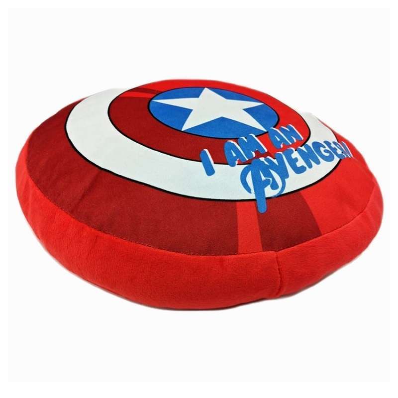 Cojín 3D escudo Capitán América Avengers Marvel lateral