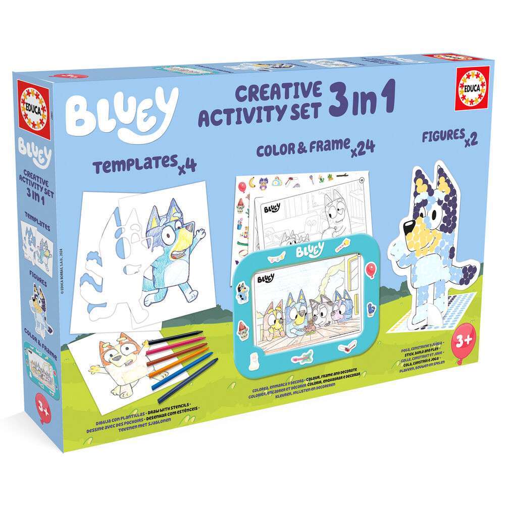 Creative Activity Set Set 3 in 1 Bluey