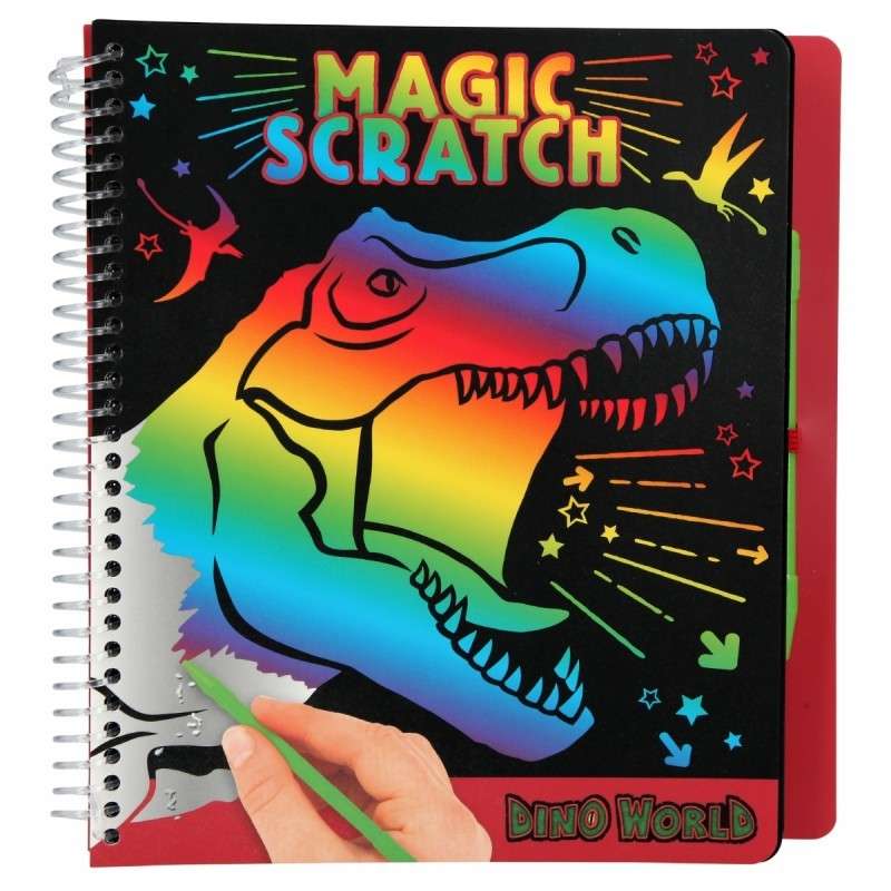 cuaderno-dino-world-magic-scratch-book