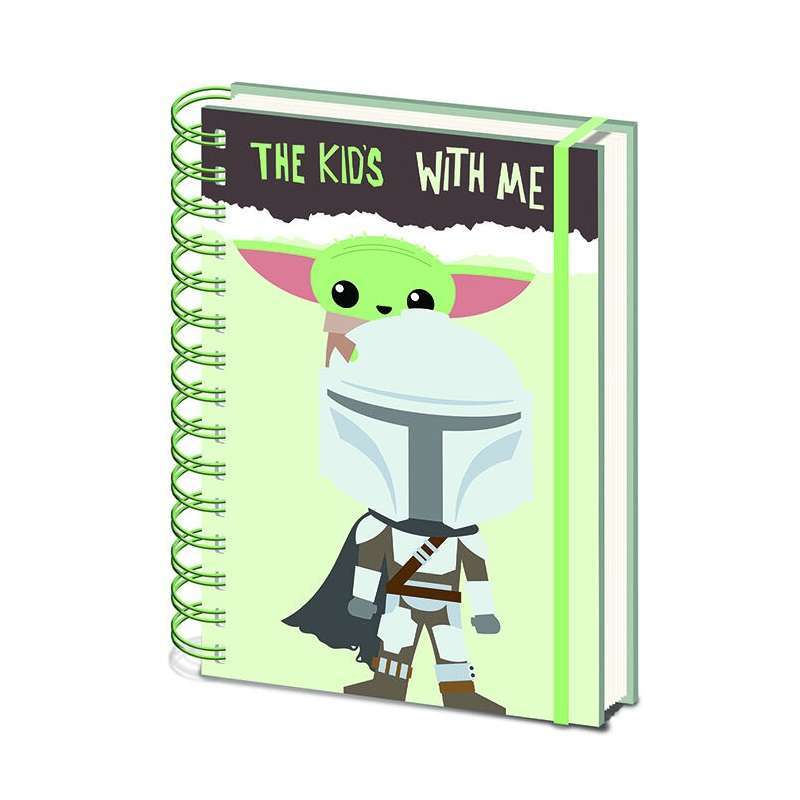 Cuaderno espiral The Mandalorian A5