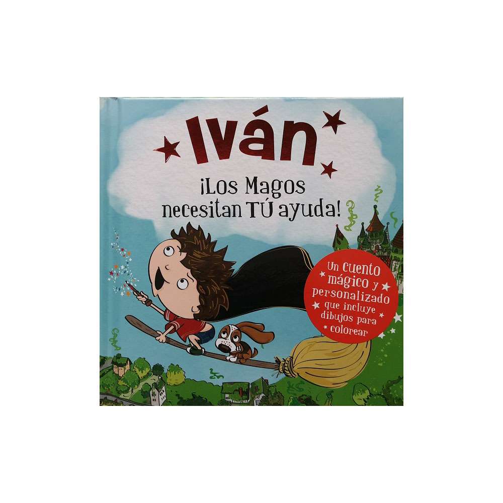 Cuento personalizado niño Los Magos necesitan tu ayuda Ivan