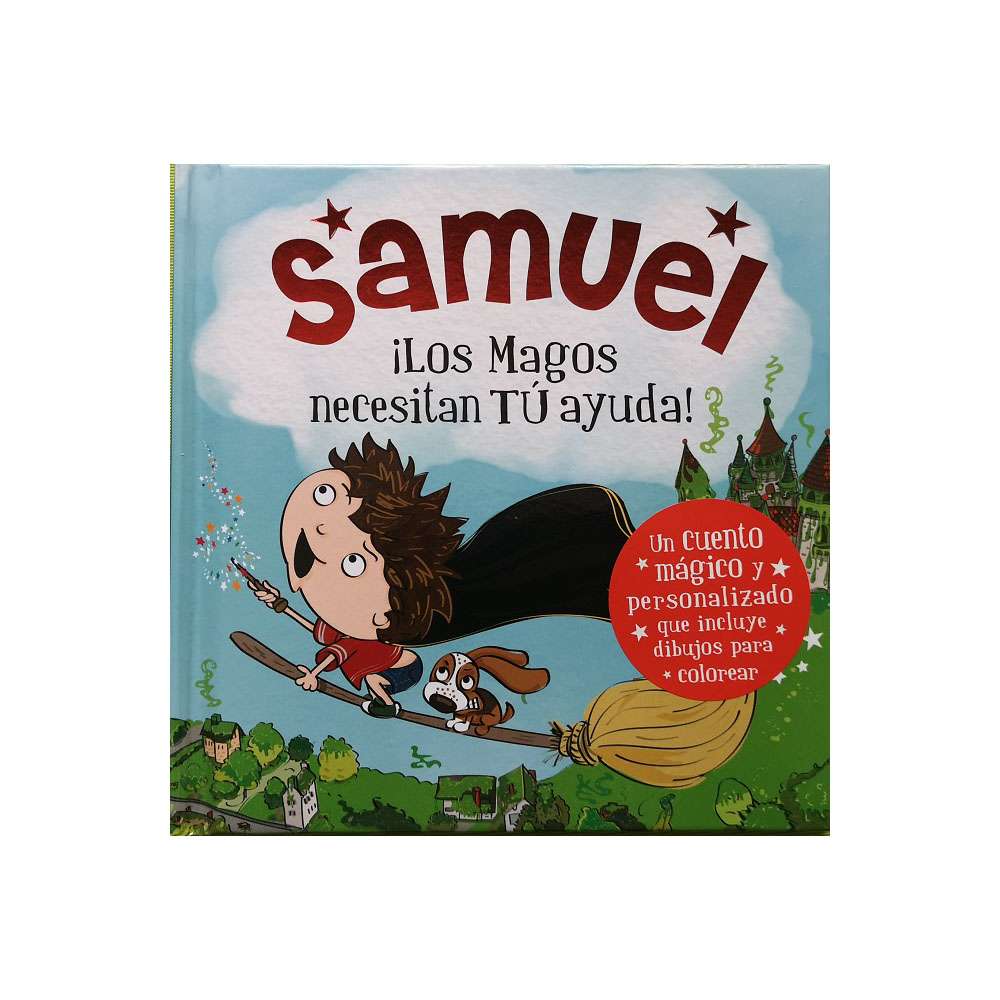 Cuento personalizado niño Los Magos necesitan tu ayuda Samuel