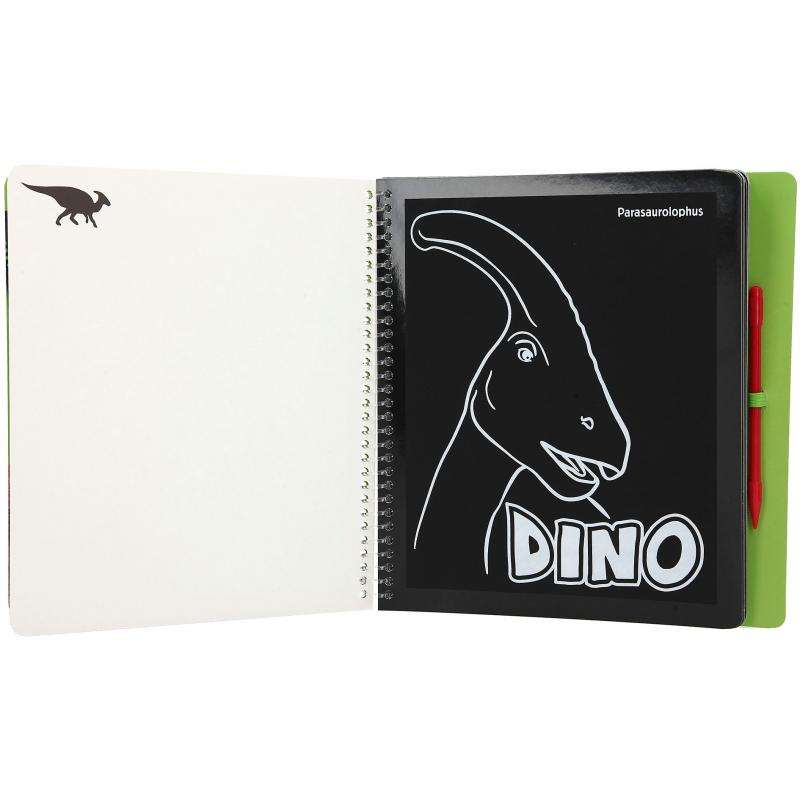 Dino World Magic-Scratch Book hojas 2