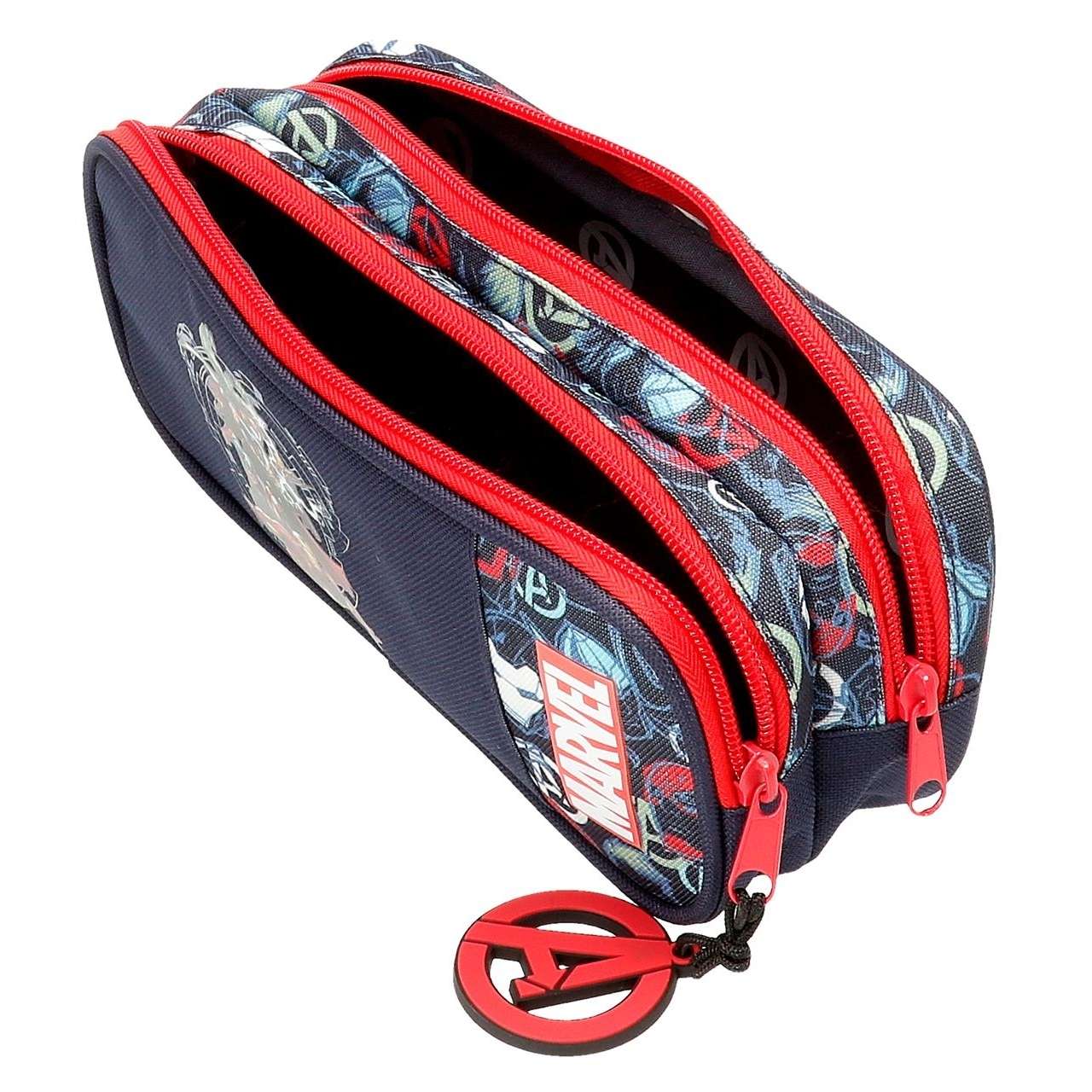 Estuche doble Avengers Team Marvel interior