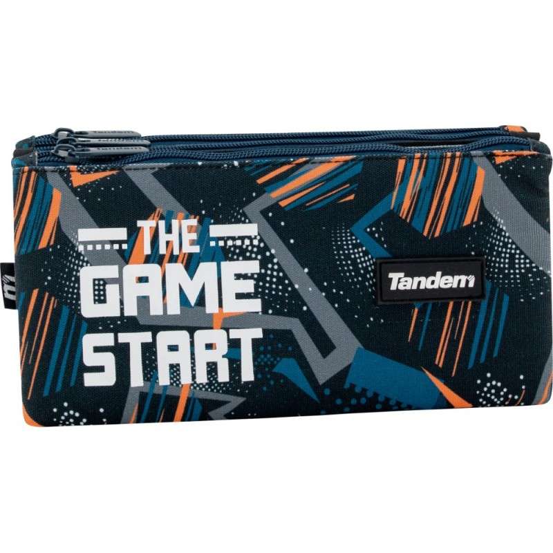 Estuche Tandem Game tres compartimentos