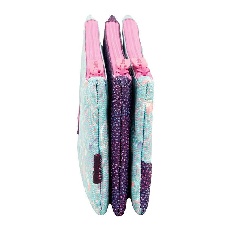 Estuche Tandem Positive tres compartimentos lateral
