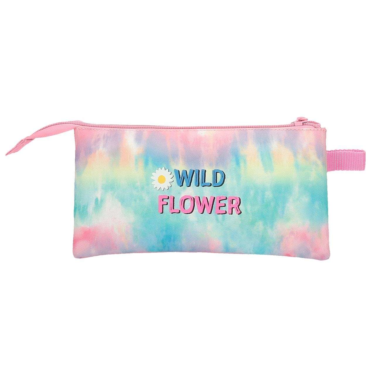 Estuche triple Minnie Wild Flower trasera