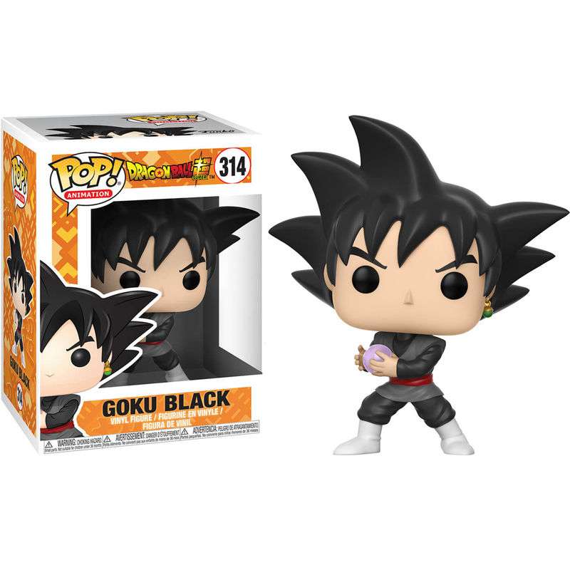 Figura Funko POP Dragon Ball Super Goku Black caja