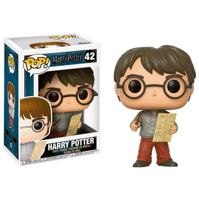 Figura Funko POP Harry Potter Harry with Marauders Map
