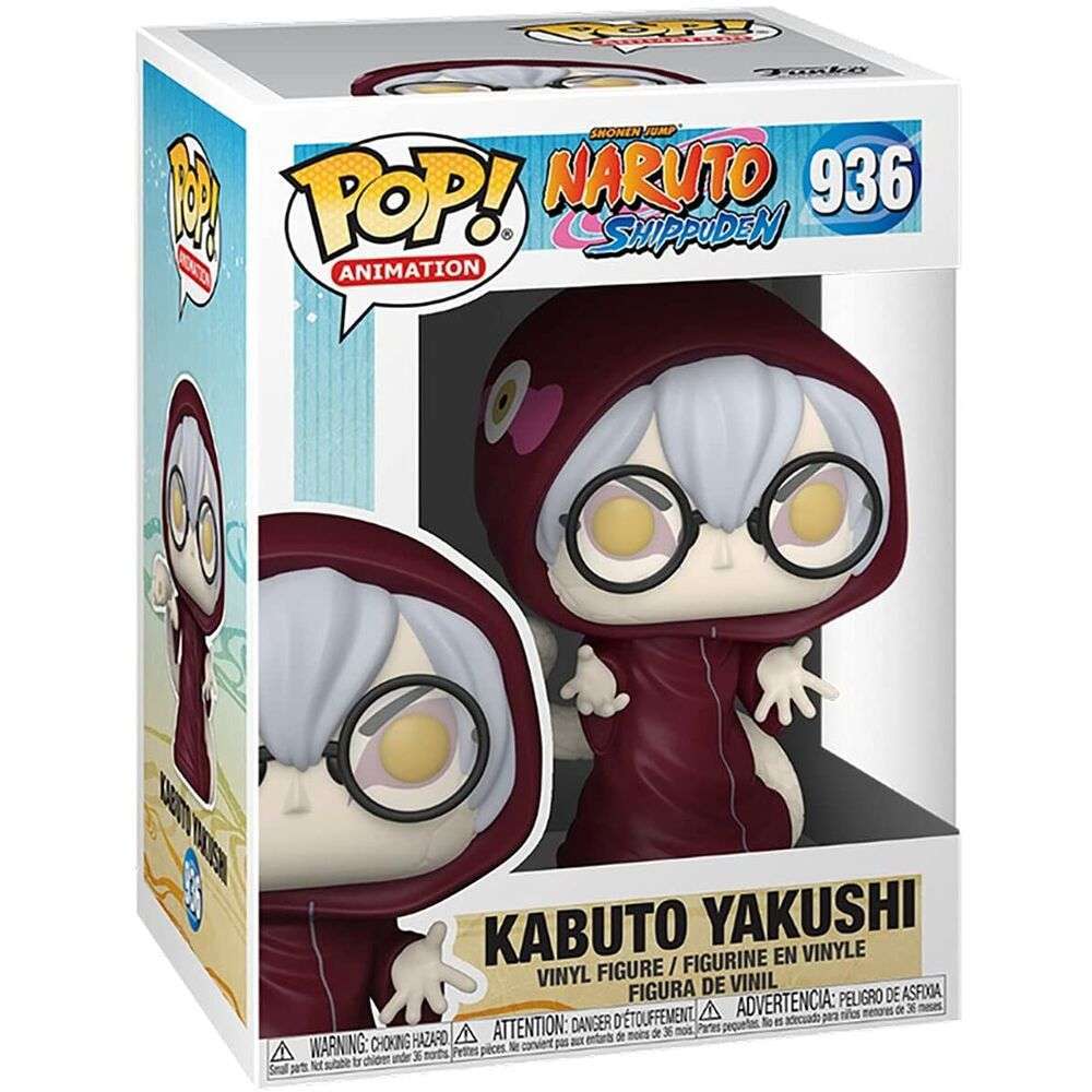 Figura Funko POP Naruto Kabuto Yakushi 936 caja
