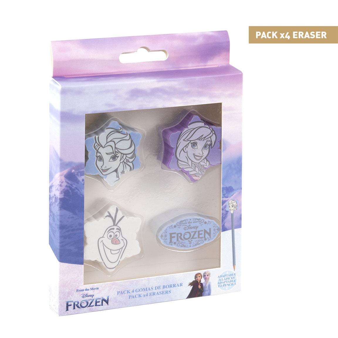 Gomas de borrar Frozen Disney caja