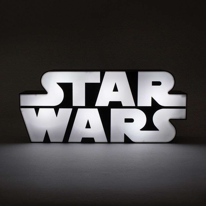 Lámpara logo Star Wars iluminada