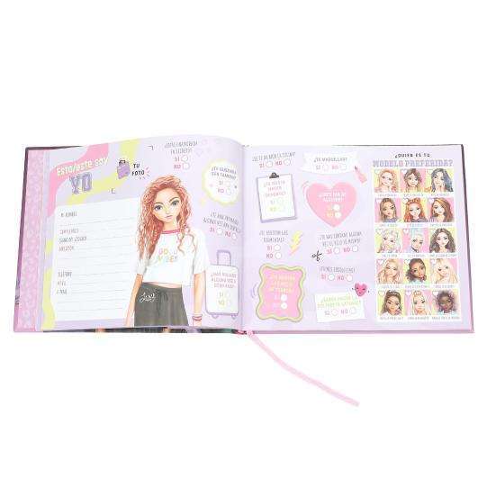 Libro de la amistad TOPModel REBEL KITTY interior