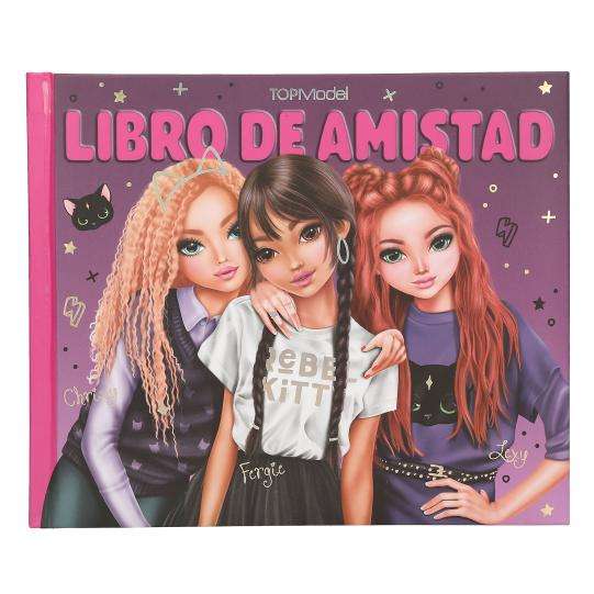 Libro de la amistad TOPModel REBEL KITTY portada