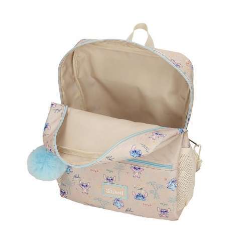 Mochila Stitch Cuddle Me Happy 33cm interior