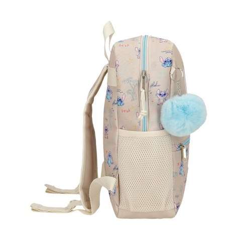 Mochila Stitch Cuddle Me Happy 33cm lateral