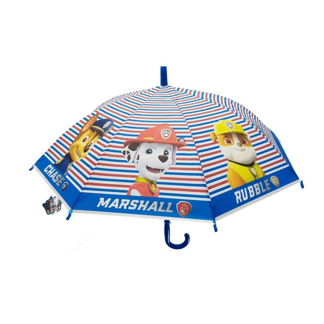 Paraguas automático transparente Patrulla Canina dibujo