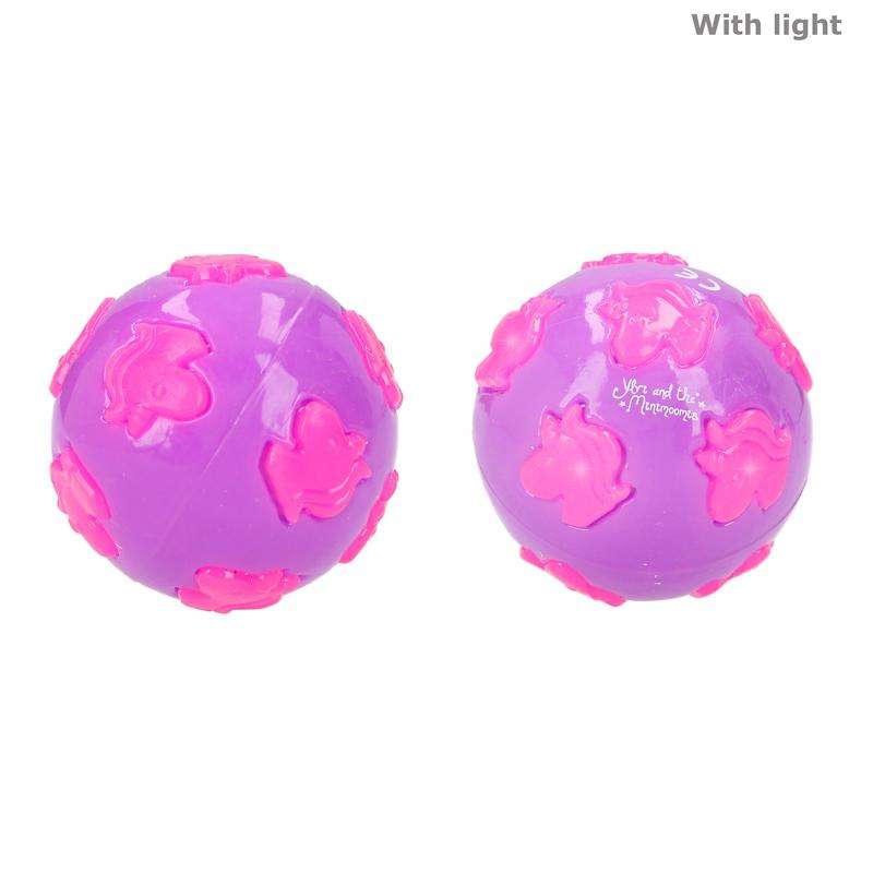 Pelota con luz Ylvi & the Minimoomis rosa