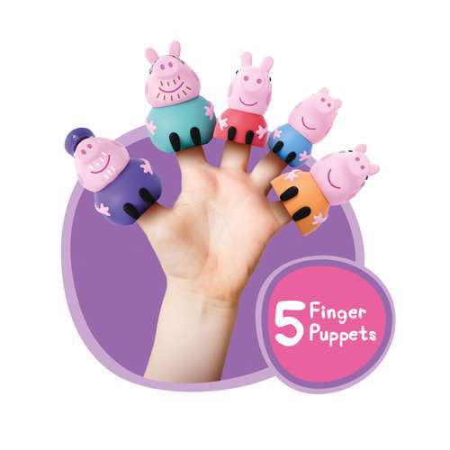 Peppa Pig: Libro Interactivo de Baño marionetas