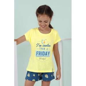 Pijama de verano Mr Wonderful aguacates niña