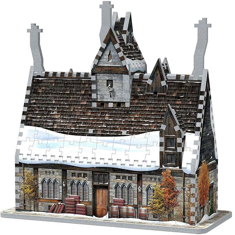 Puzzle 3D Harry Potter Las Tres Escobas trasera