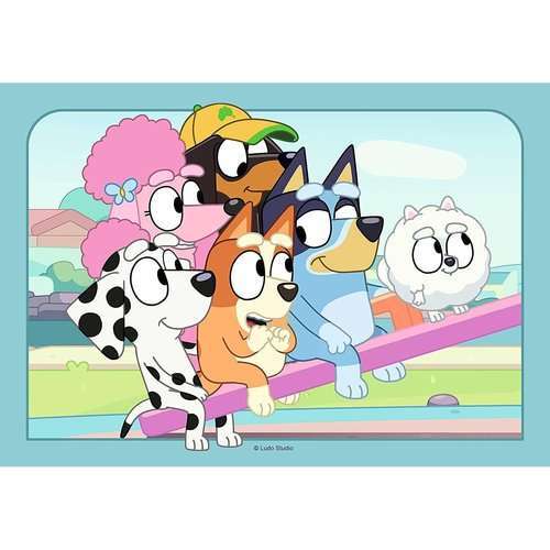 Puzzle Bluey 2x12pzs dibujo 2