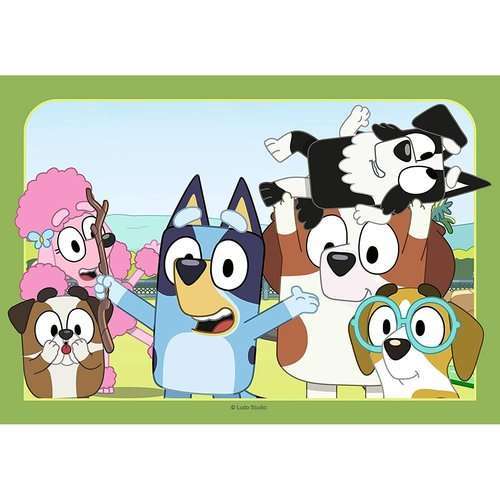 Puzzle Bluey 2x12pzs dibujo 1