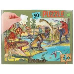 Puzzle Dino World dinosaurios 50 piezas