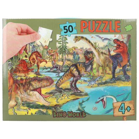 Puzzle Dino World dinosaurios 50 piezas
