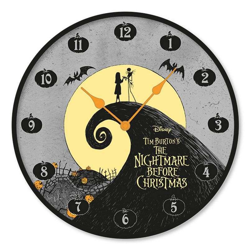 Reloj de pared Pesadilla antes de Navidad Disney