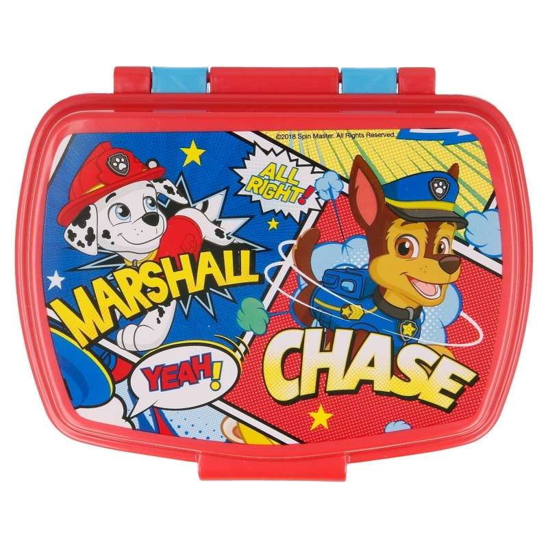 Sandwichera Patrulla Canina Comic superior
