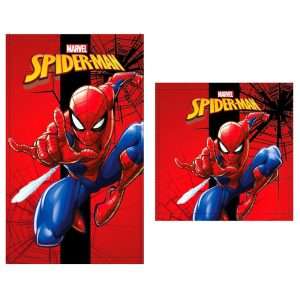 Set 2 toallas baño Spiderman Marvel algodón