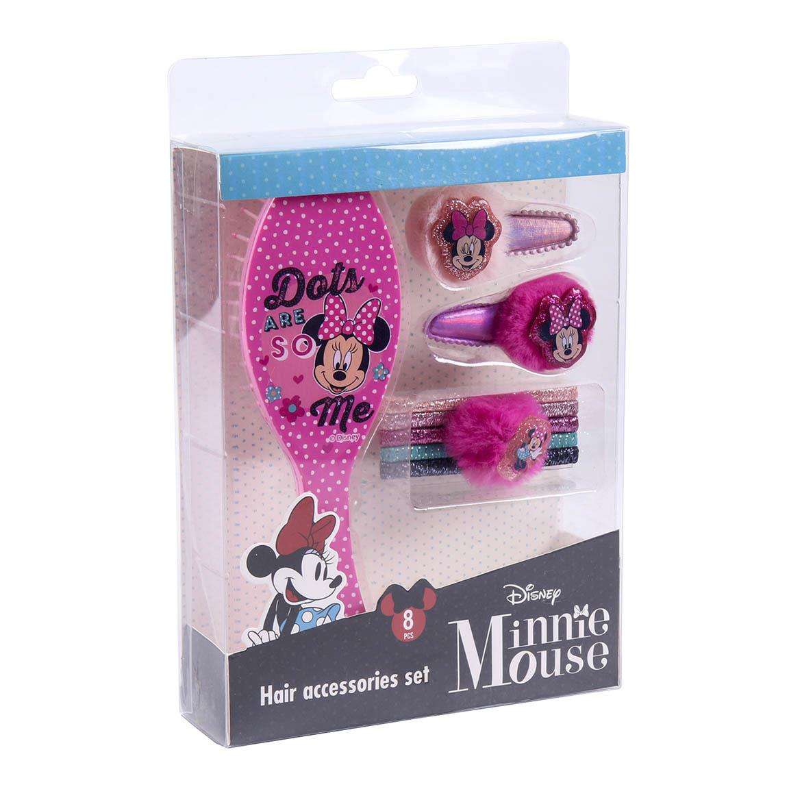 Set accesorios pelo Minnie Disney caja