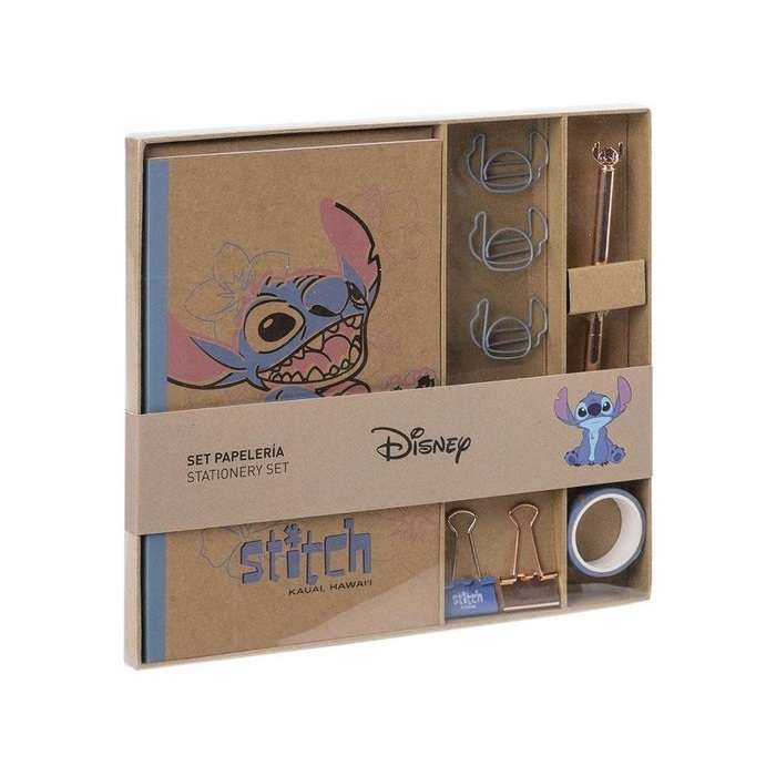 Set de Papelería Stitch Disney