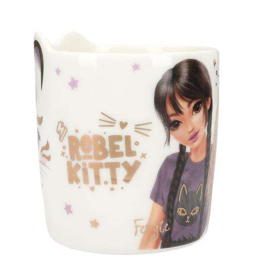 Taza TOPModel REBEL KITTY lateral