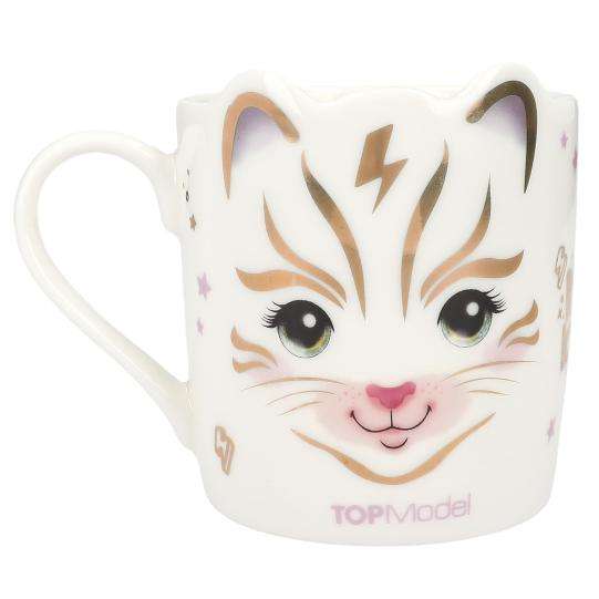 Taza TOPModel REBEL KITTY trasera